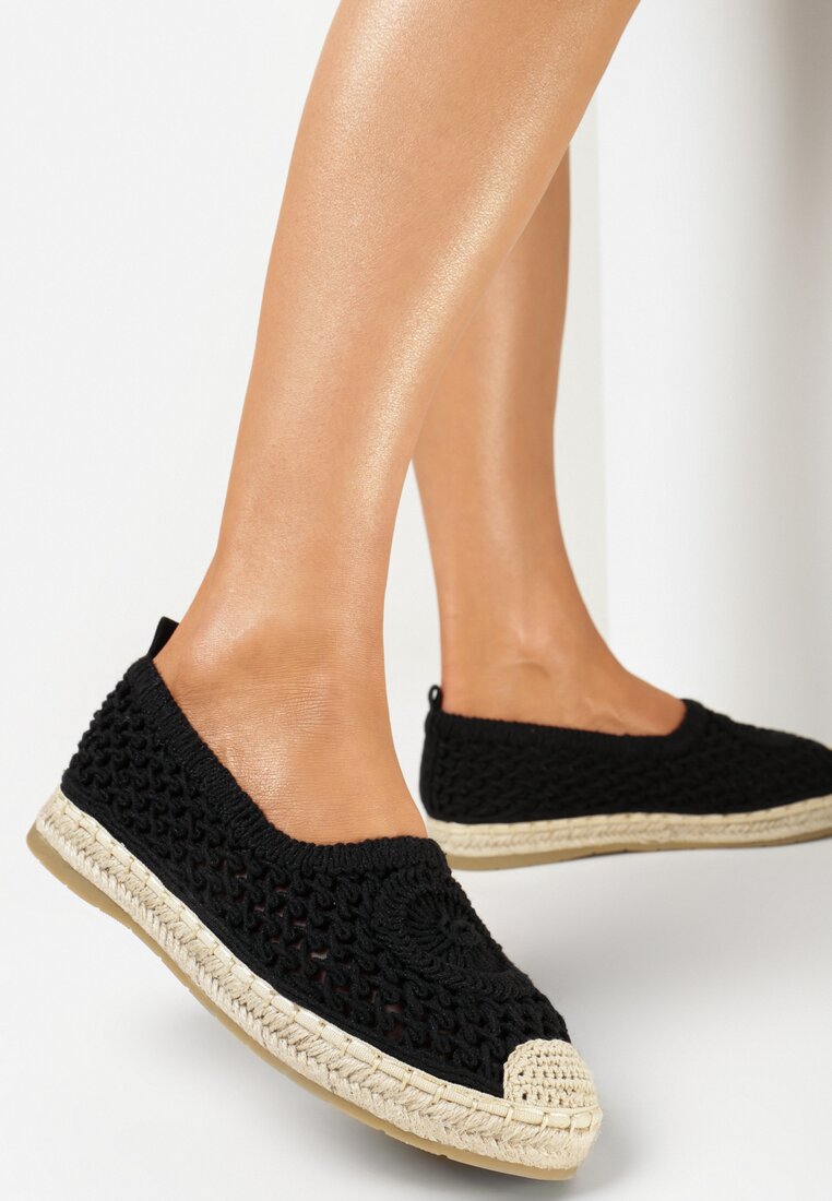 Espadrile Negre