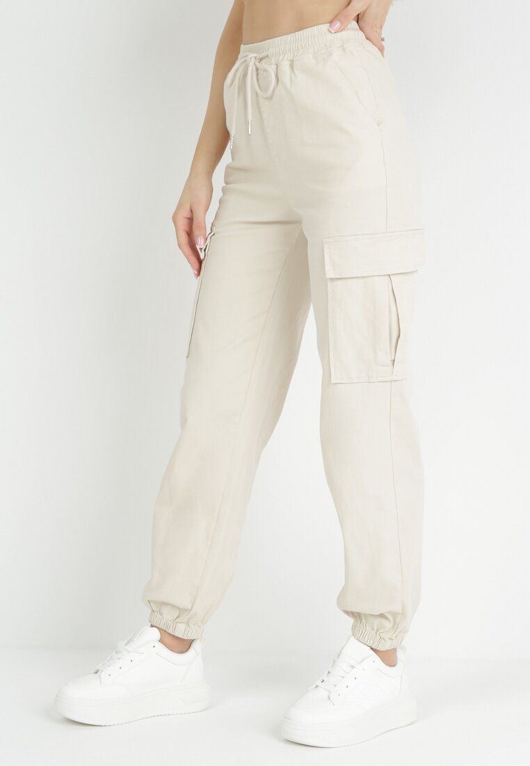 Pantaloni Bej deschis