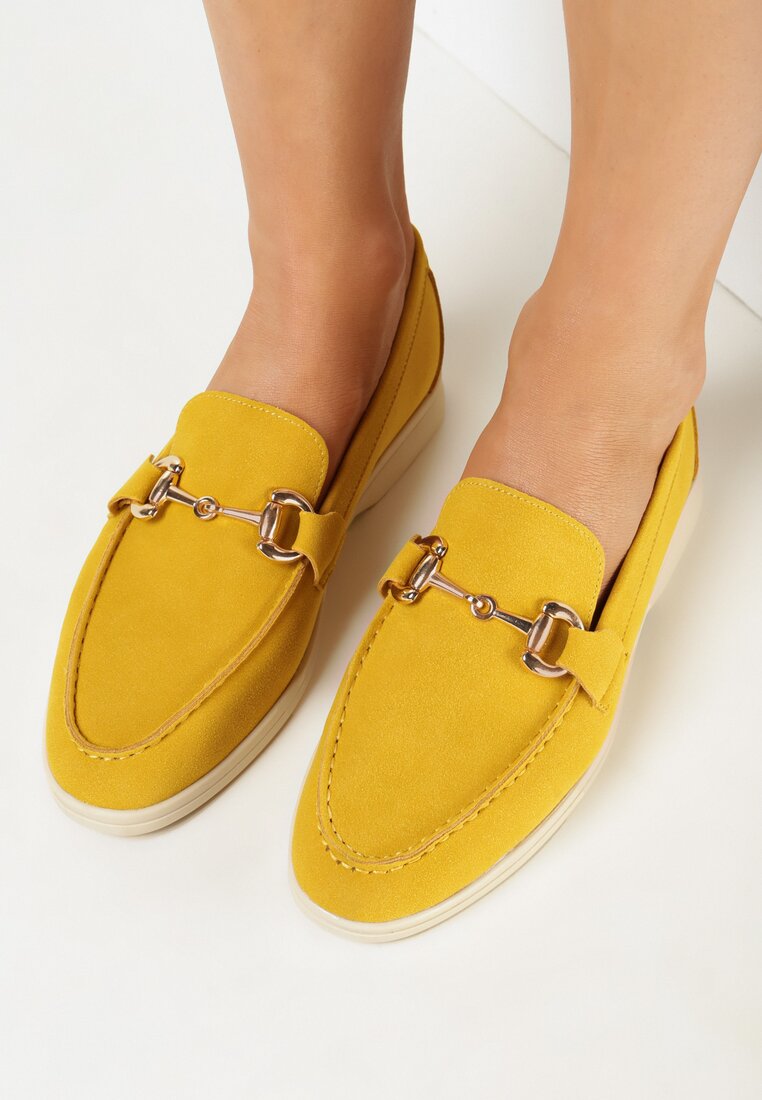 Mocasini Galbeni