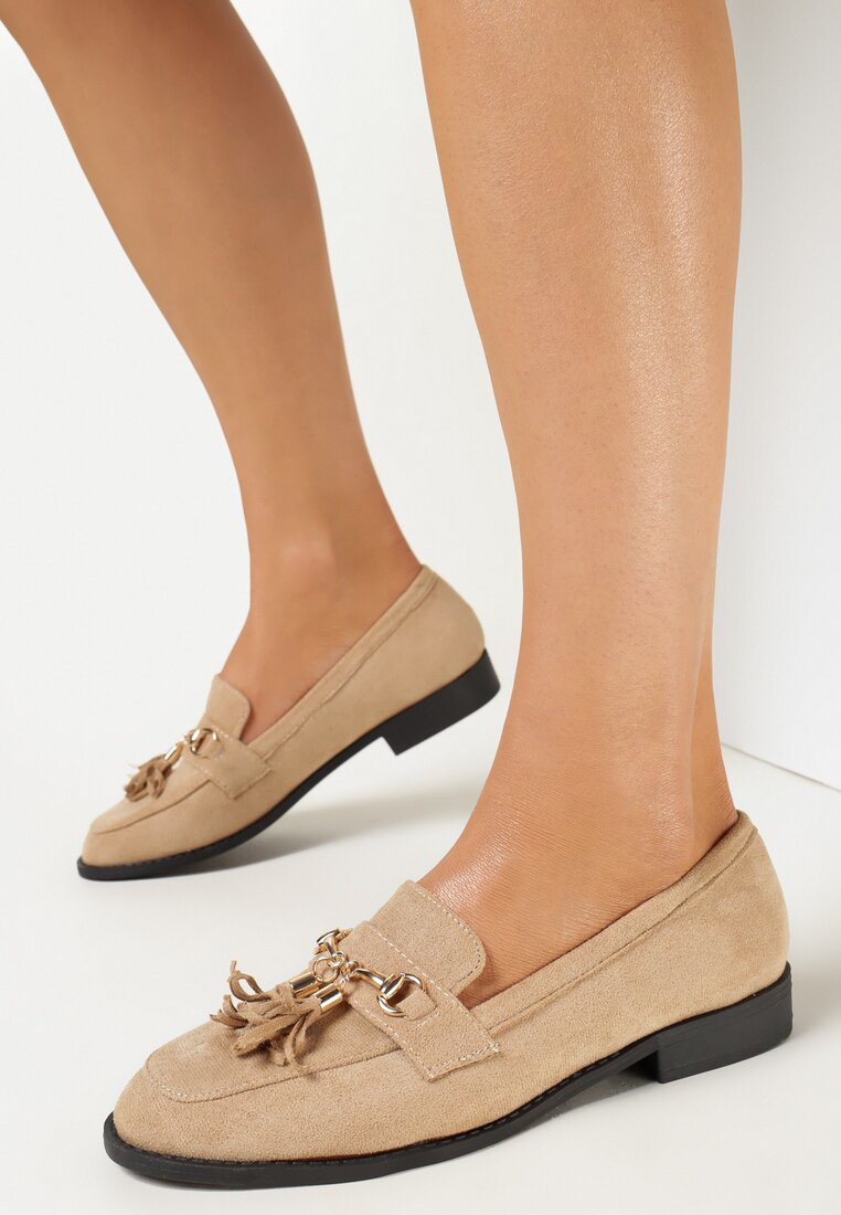 Mocasini Bej