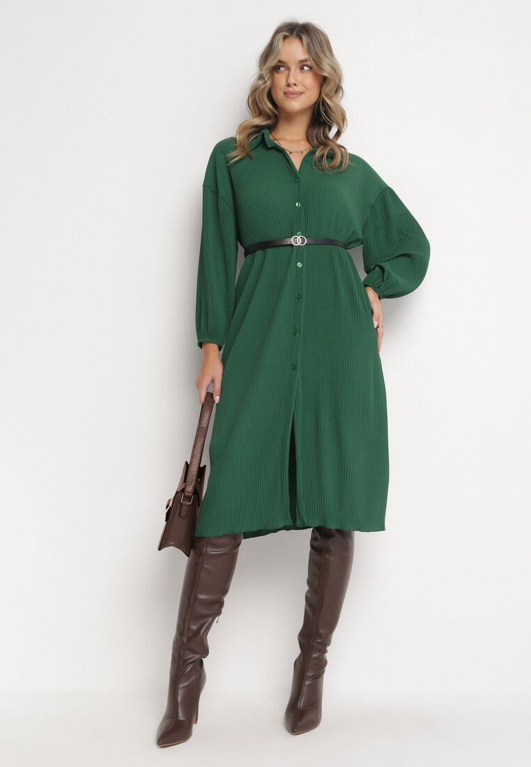 Rochie Verde închis