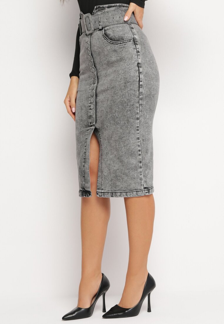 Fustă Gri