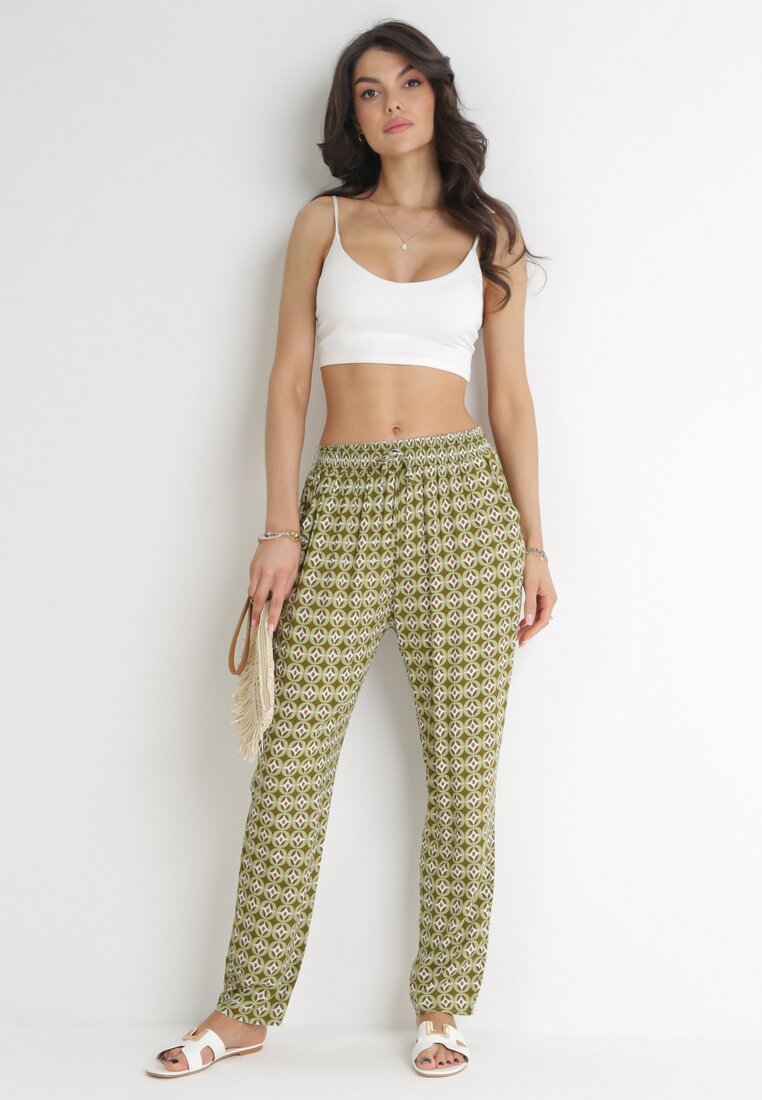 Pantaloni Verde închis