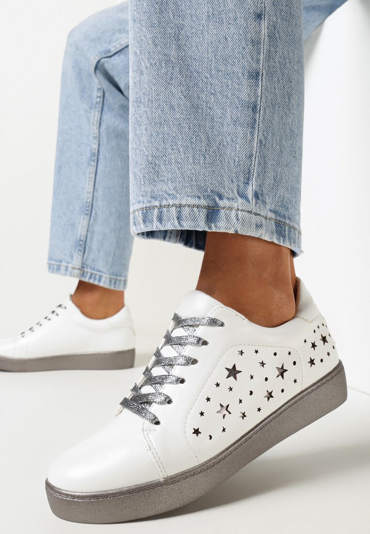 Sneakers Argintii