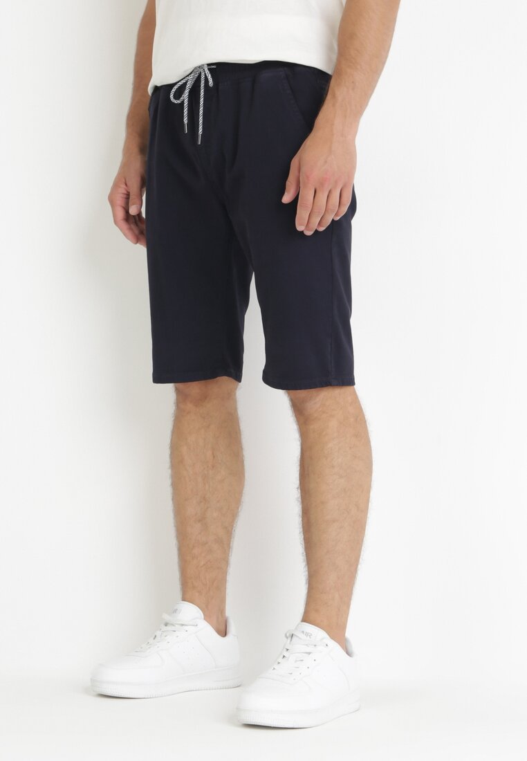 Pantaloni scurți Bleumarin