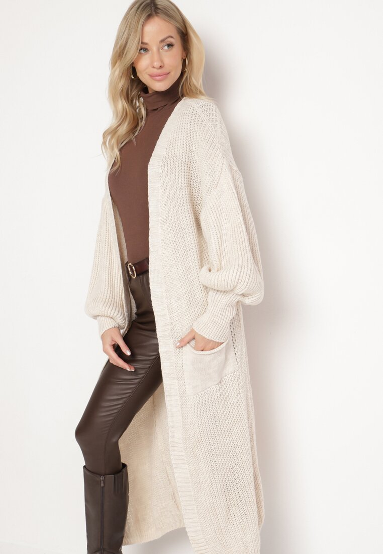 Cardigan Bej deschis