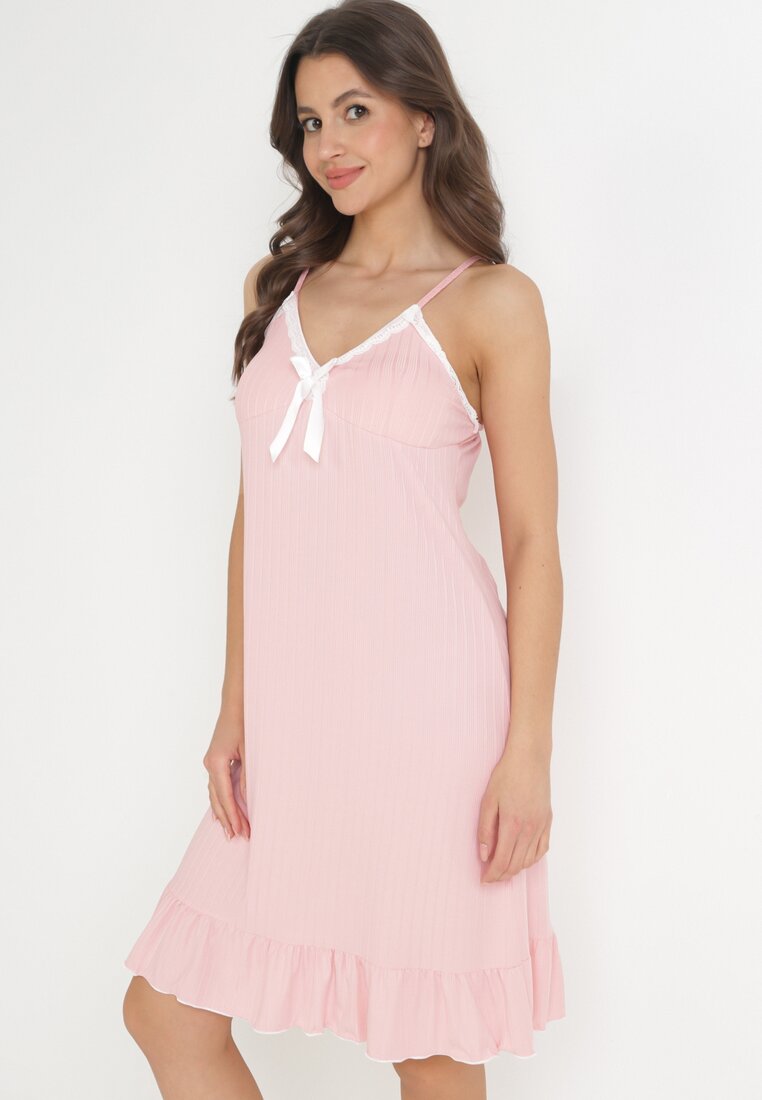 Cămașă de noapte Roz