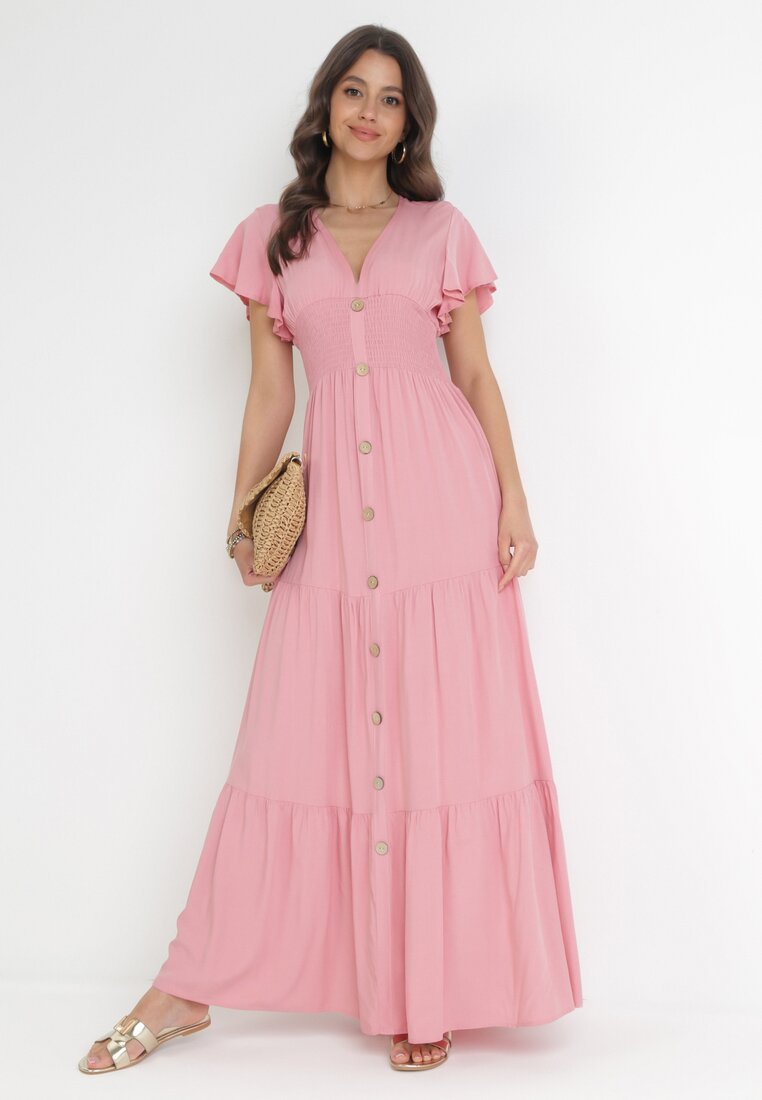 Rochie Roz deschis