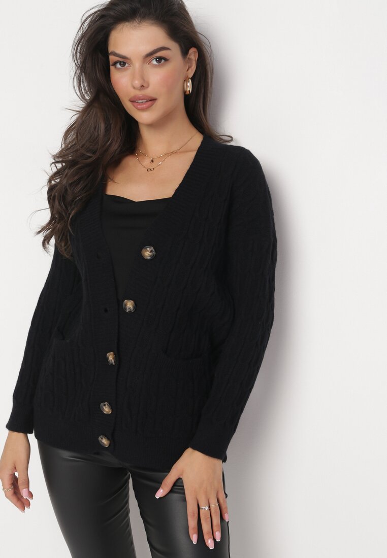 Cardigan Negru