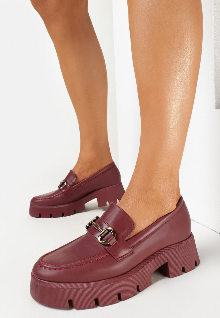 Mocasini Bordo