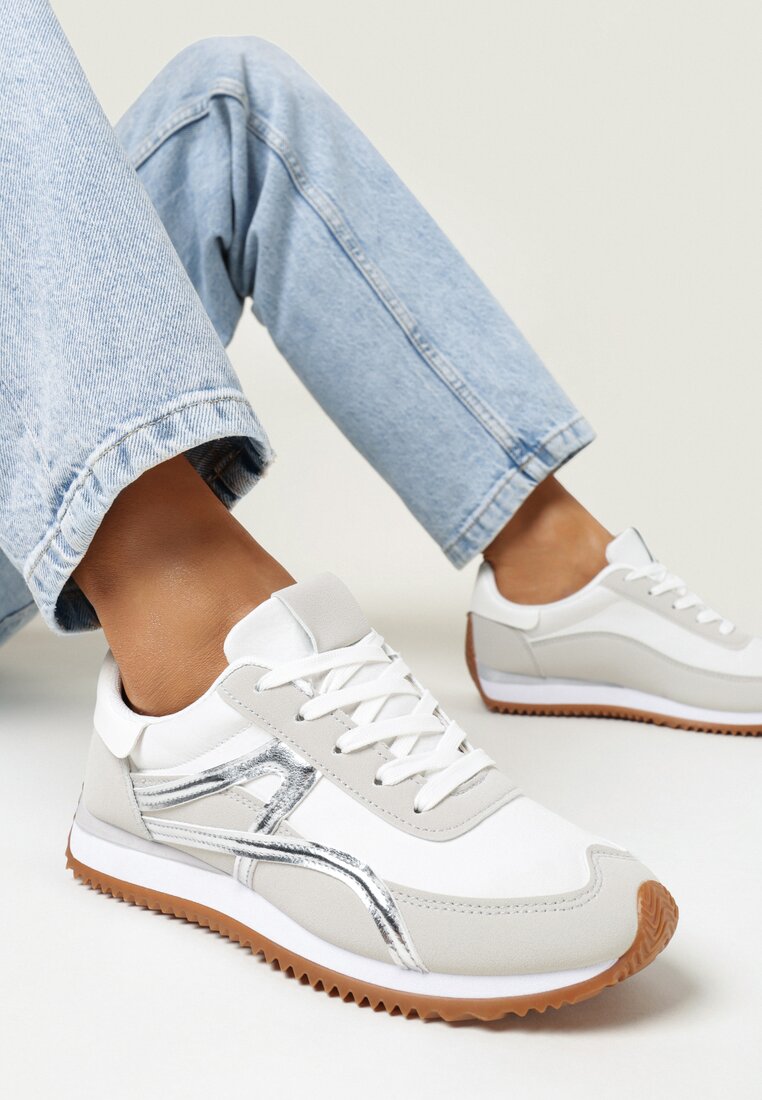 Sneakers Argintii