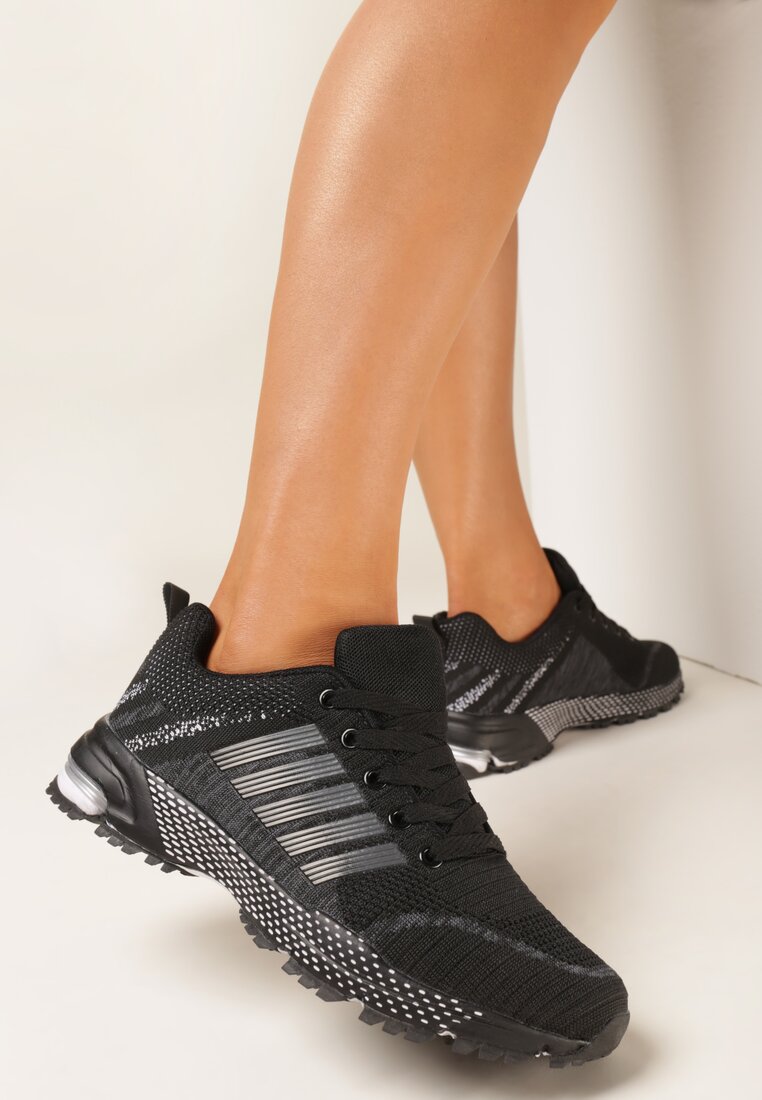 Pantofi sport Negru cu gri