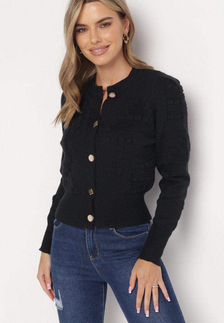 Cardigan Negru