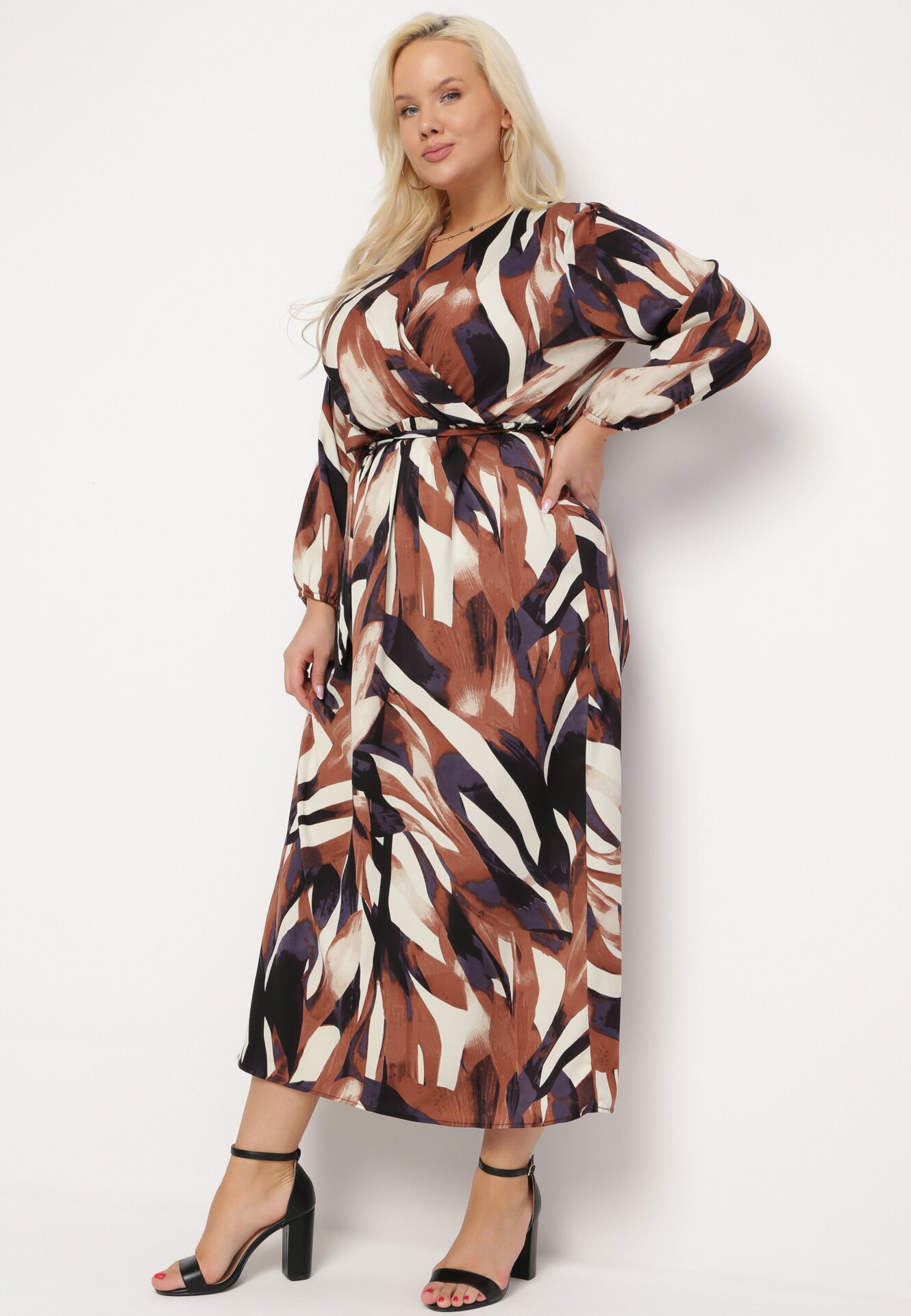 Rochie Maro Evazată cu elastic în talie Merlina