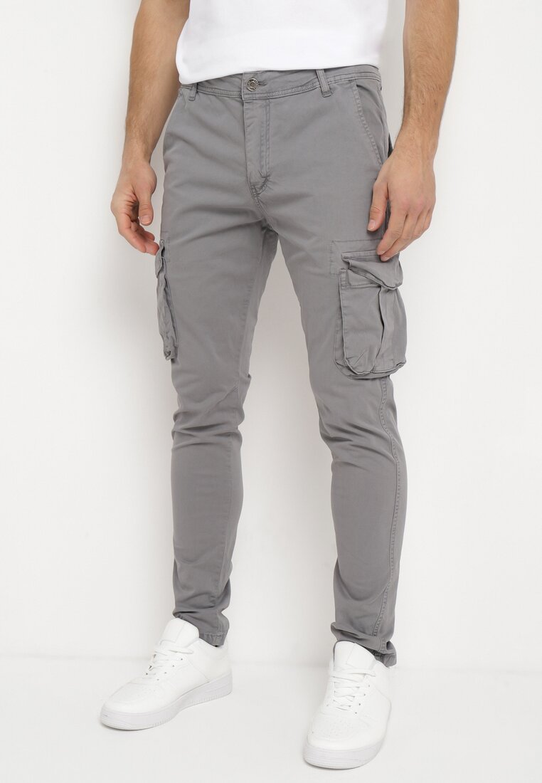 Pantaloni Gri deschis