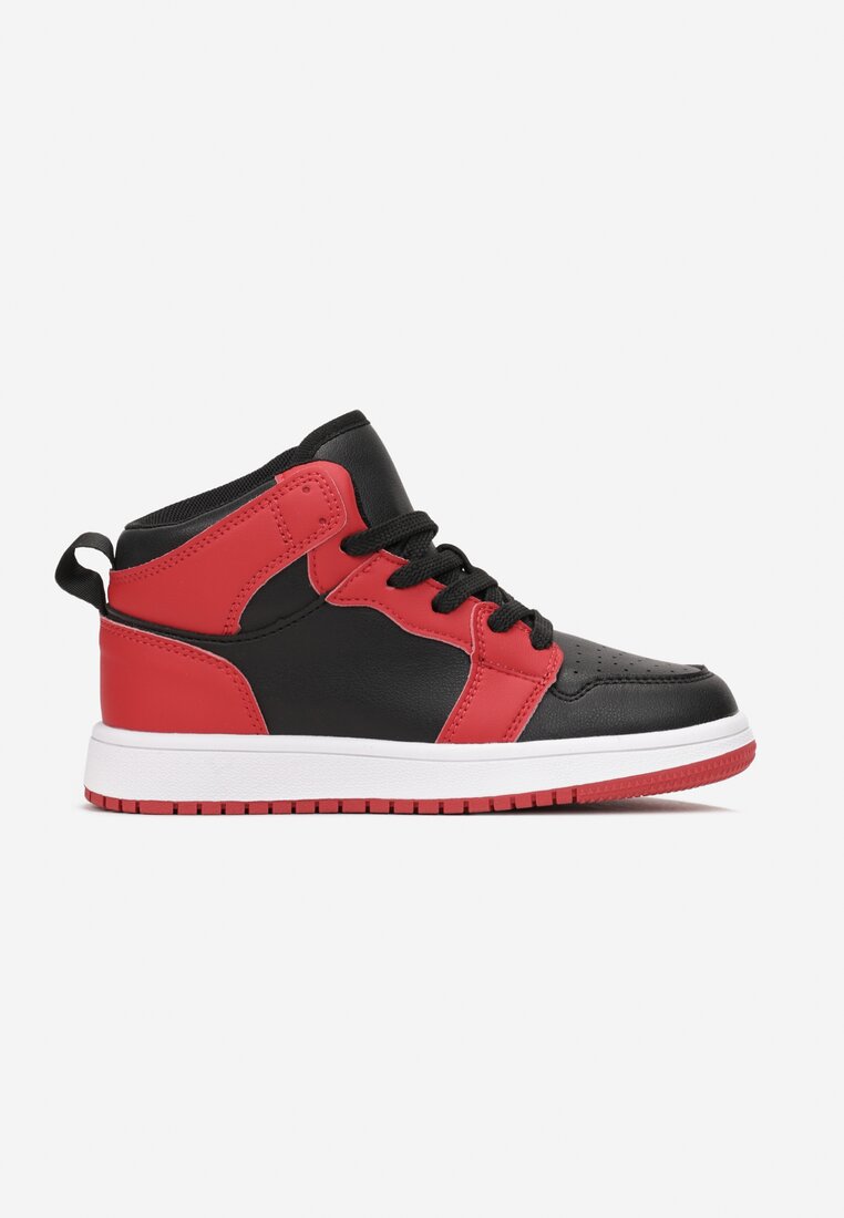 Pantofi sport Negru cu roșu