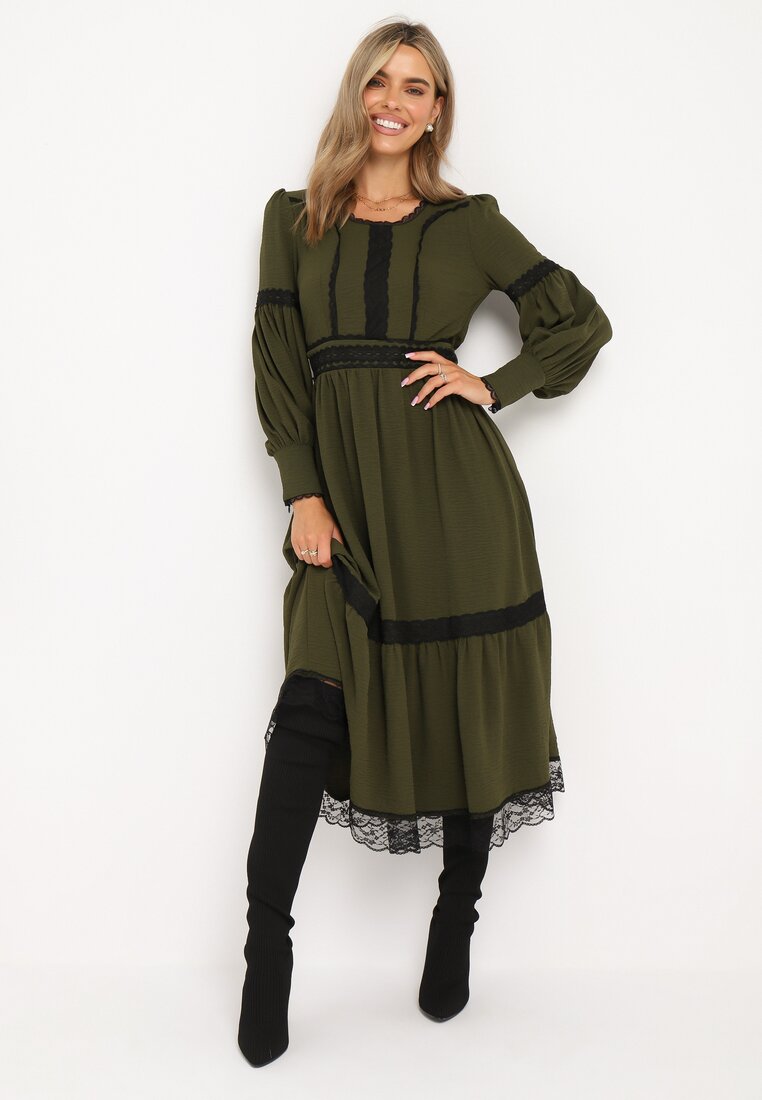 Rochie Verde închis