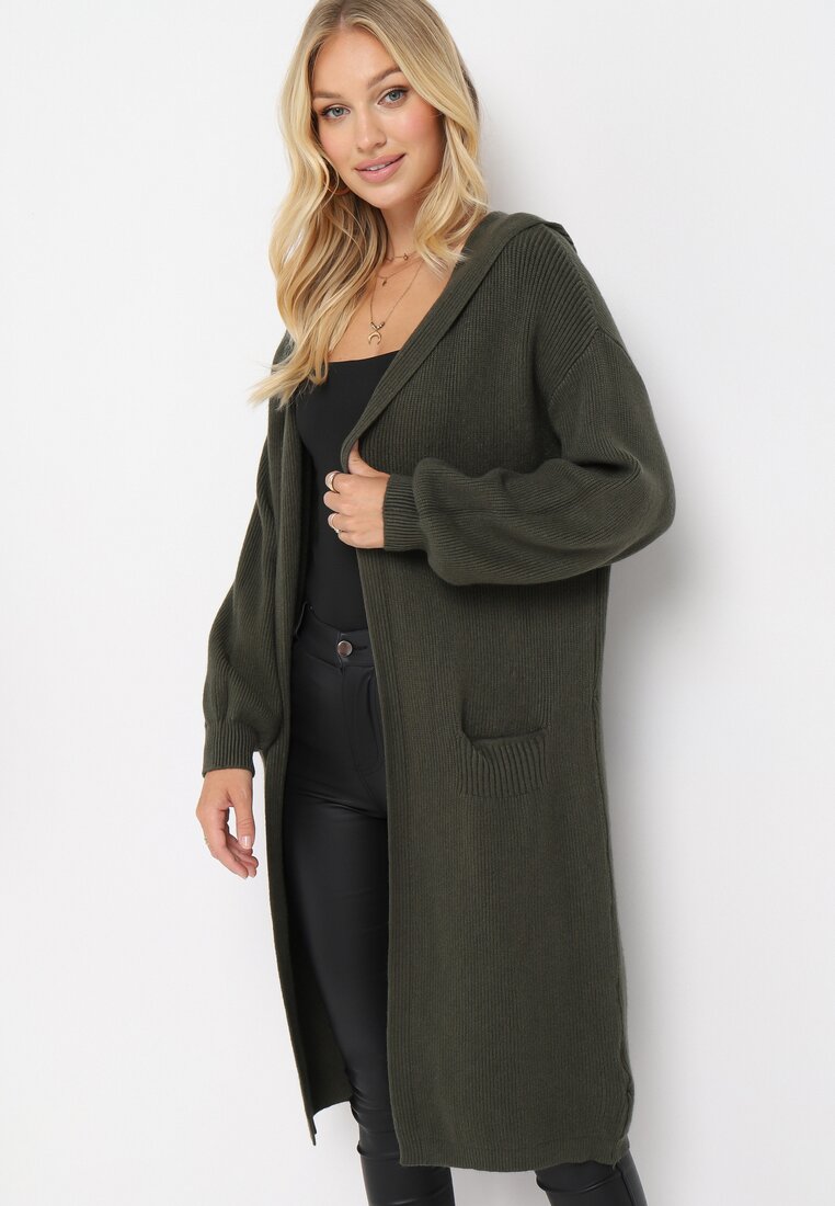 Cardigan Verde închis