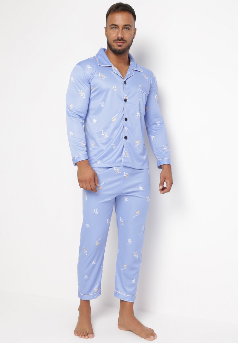 Pijama Albastru deschis