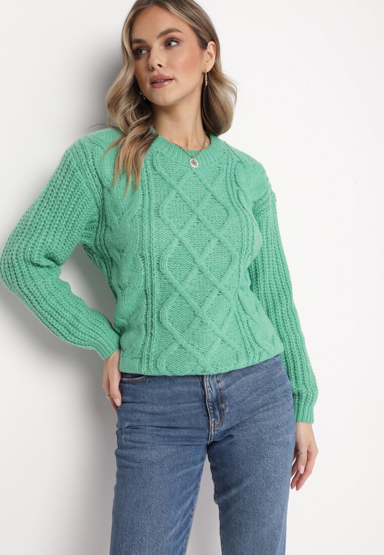 Pulover Verde închis