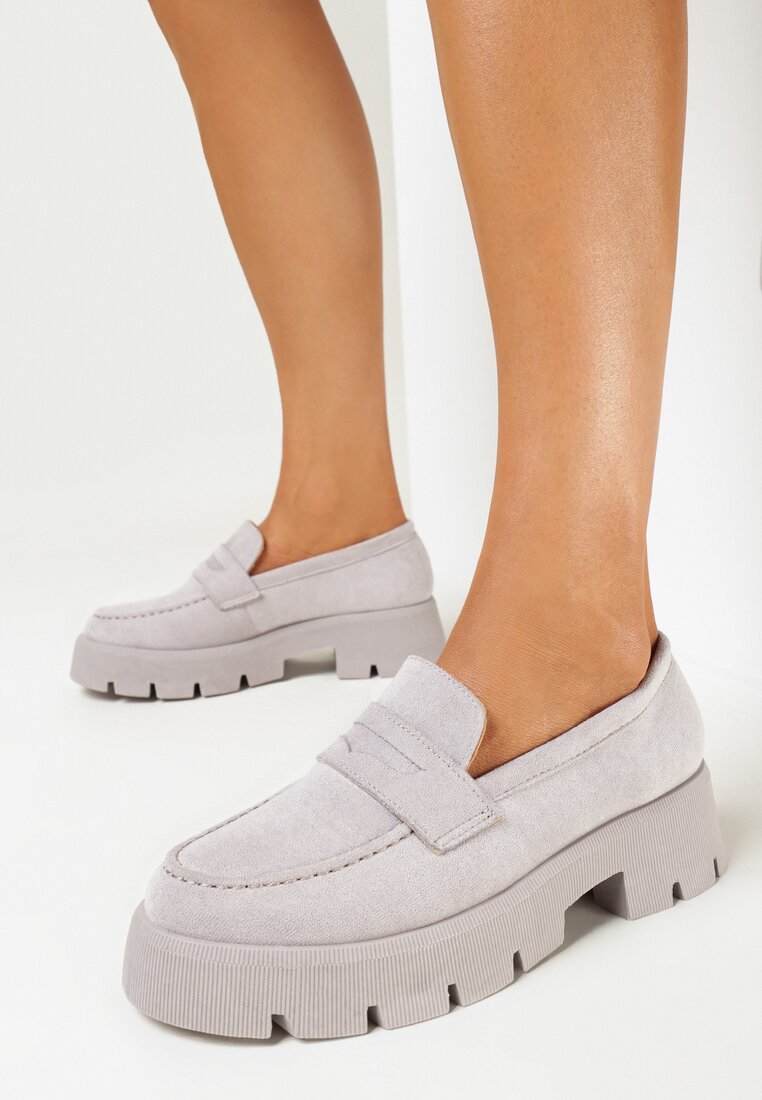 Mocasini Gri