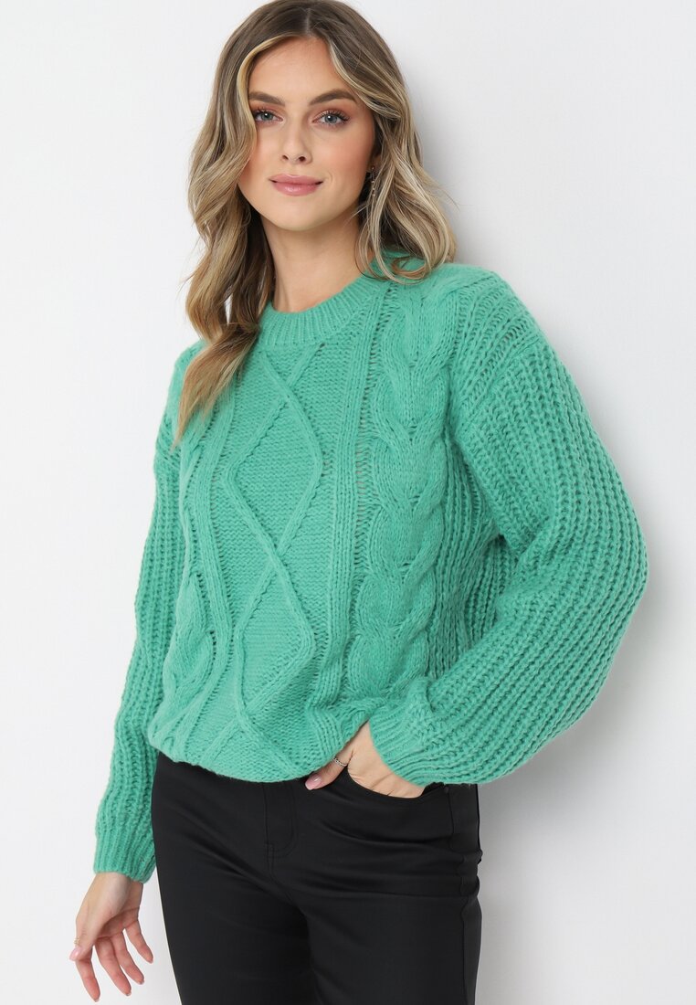 Pulover Verde închis