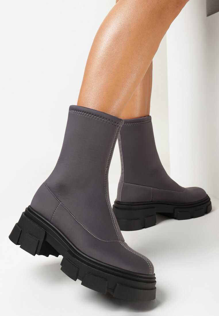 Botine Gri