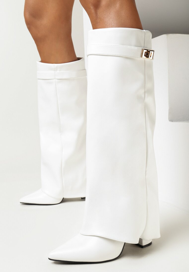 Cizme Albe