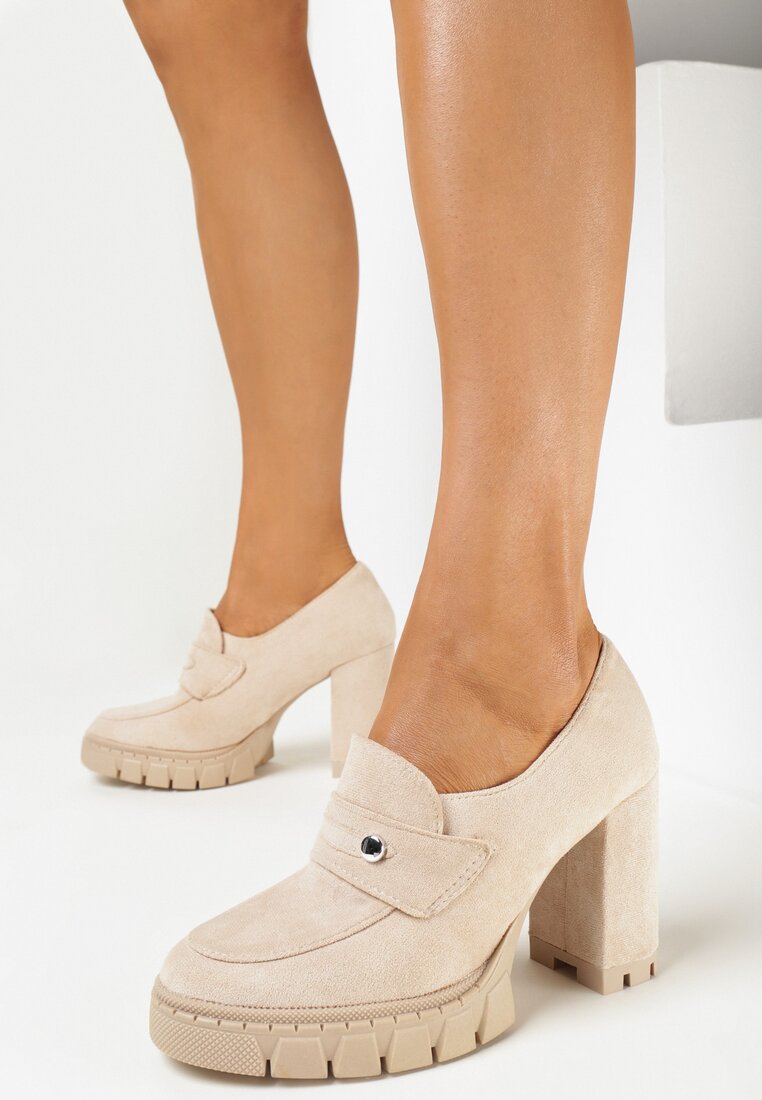 Pantofi casual Bej