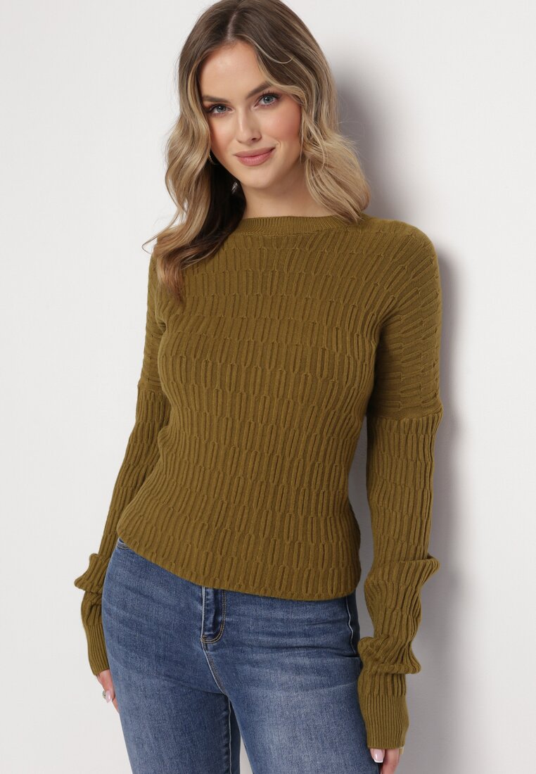 Pulover Verde închis