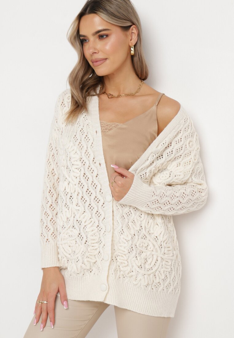 Cardigan Bej deschis