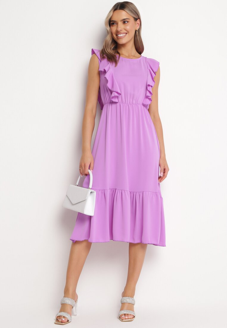 Rochie Mov închisă Klymamia