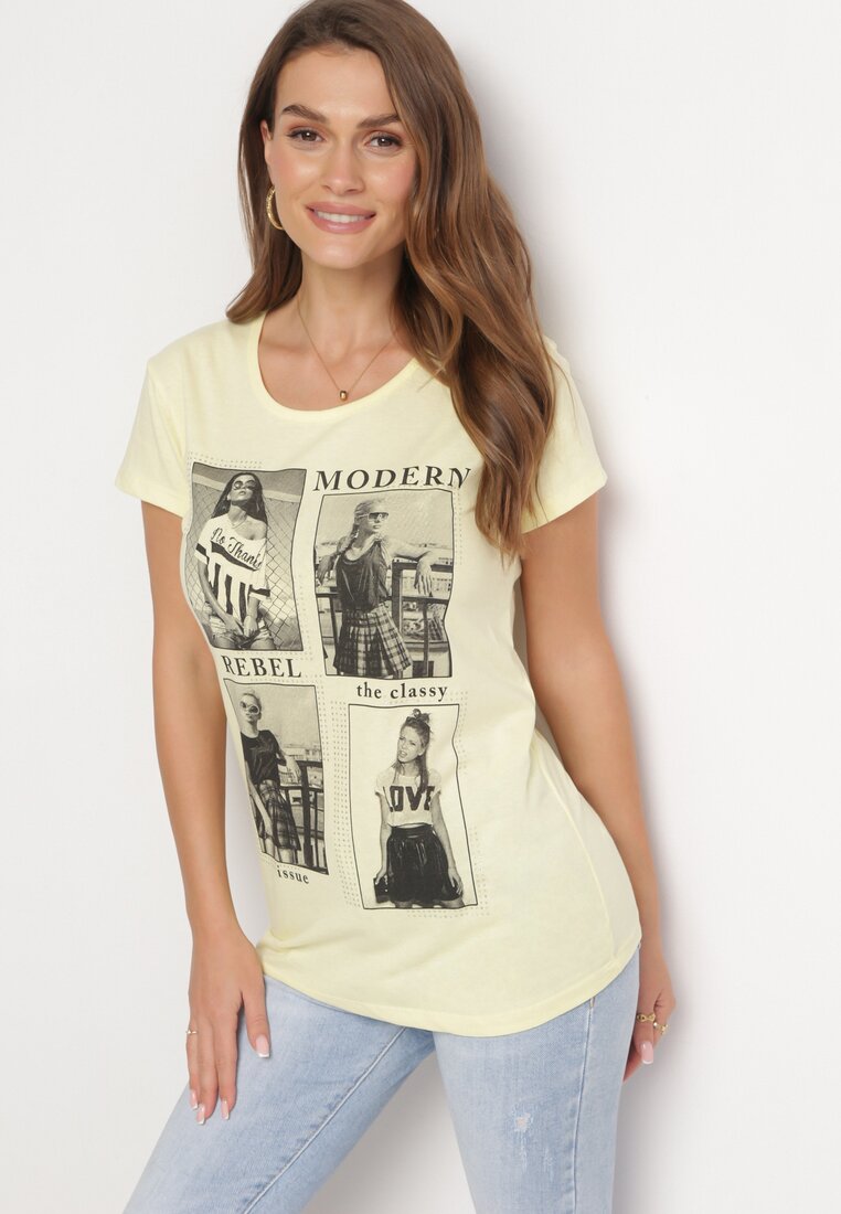 T-shirt Galben