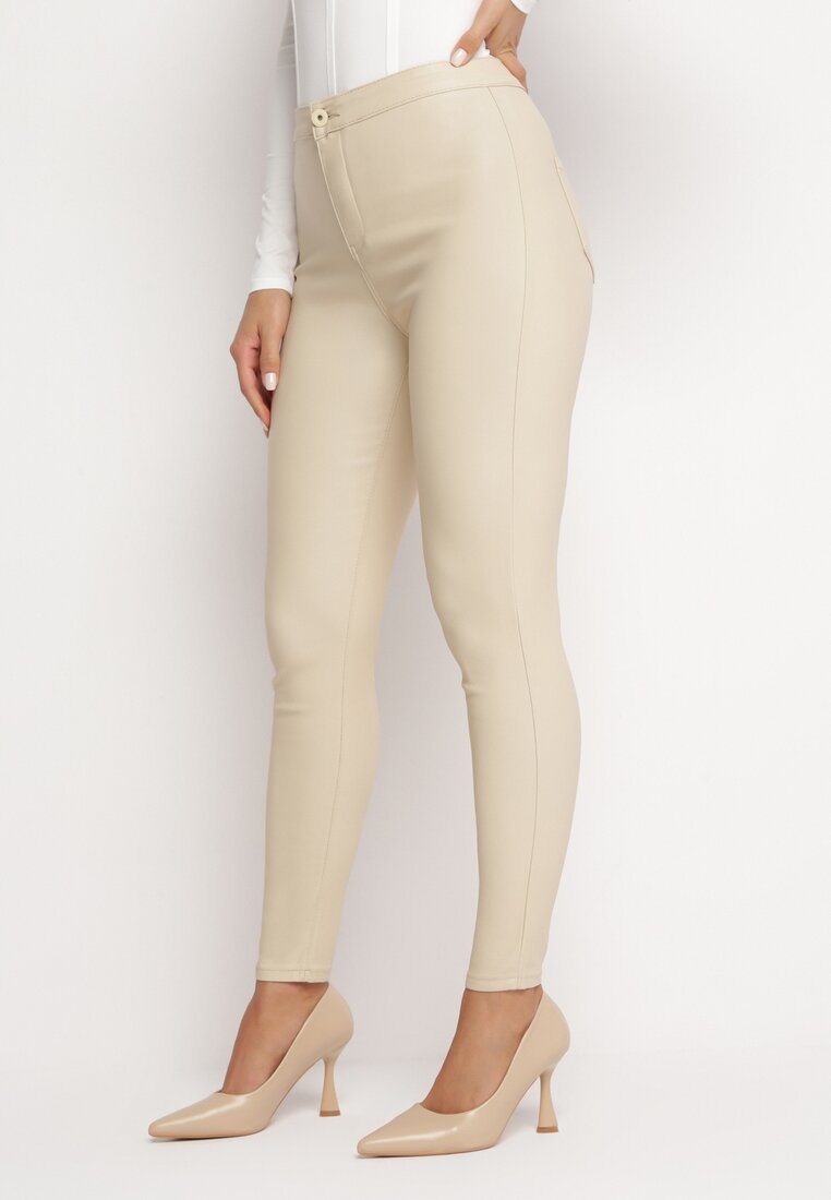 Pantaloni Bej deschis