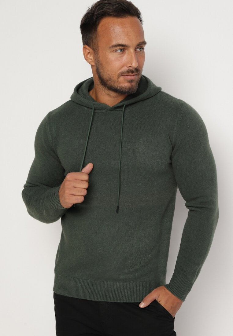 Pulover Verde închis