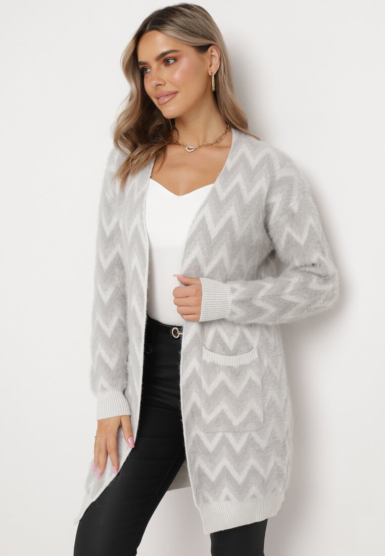 Cardigan Gri