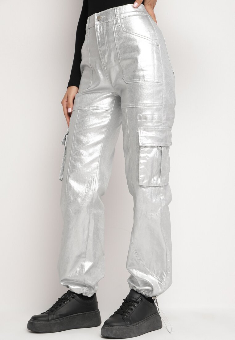 Pantaloni Argintii