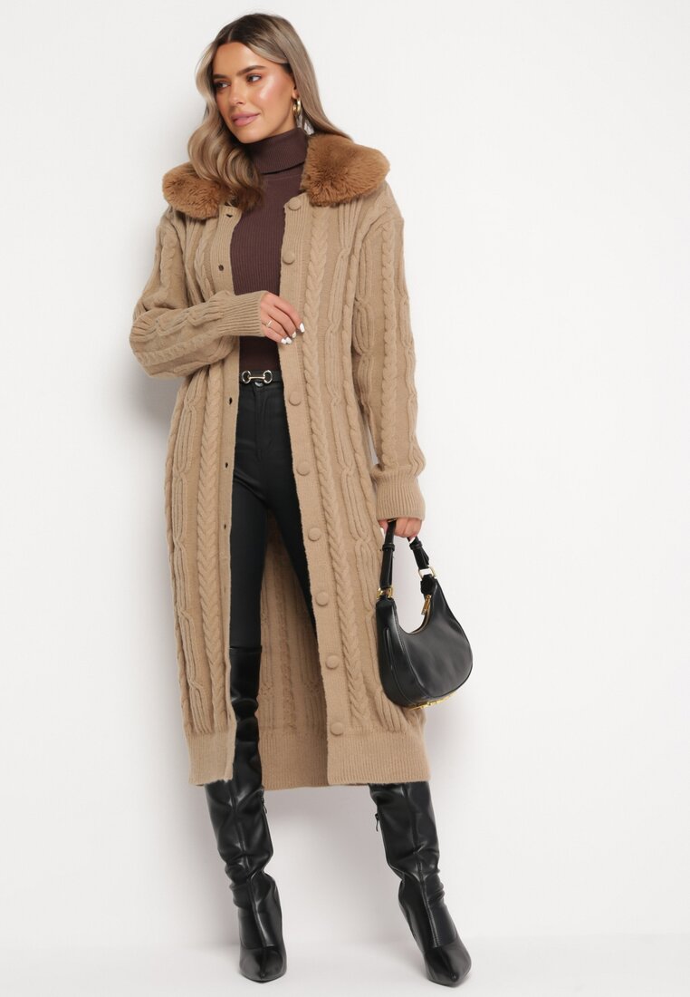 Cardigan Bej