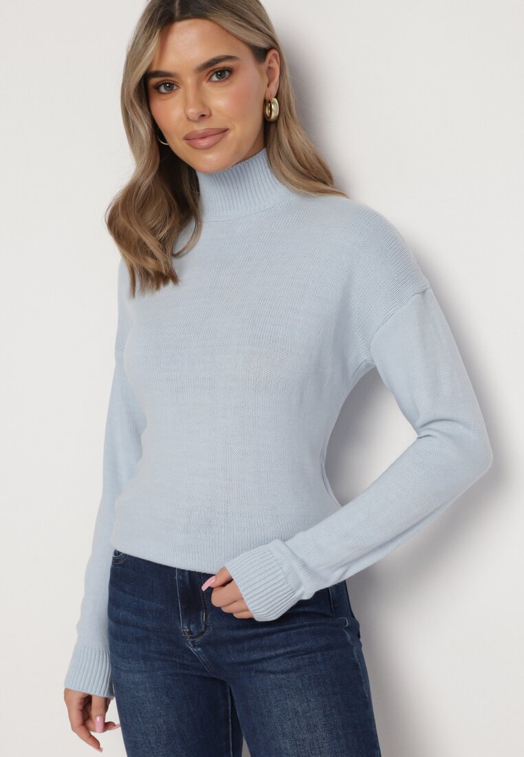 Pulover Albastru deschis