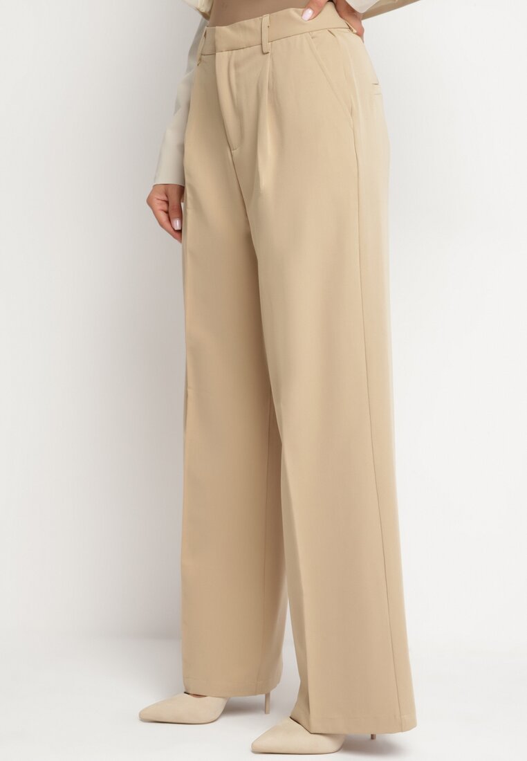 Pantaloni Bej închis