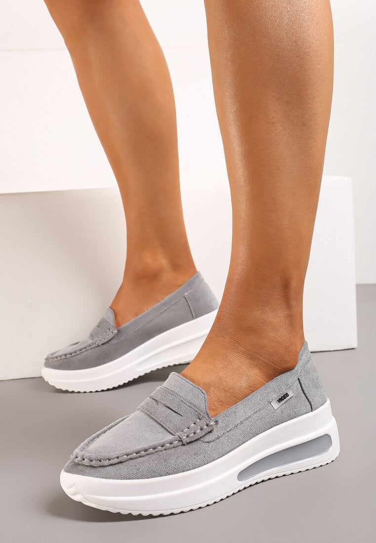 Mocasini Gri