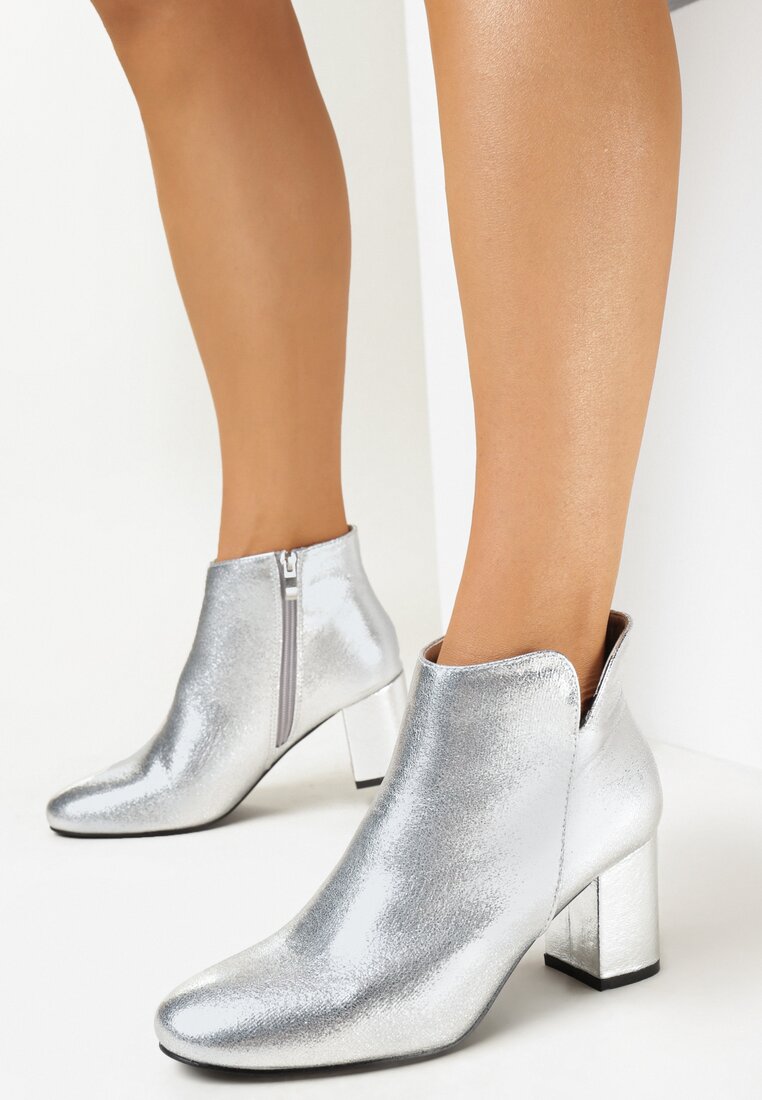 Botine Argintii