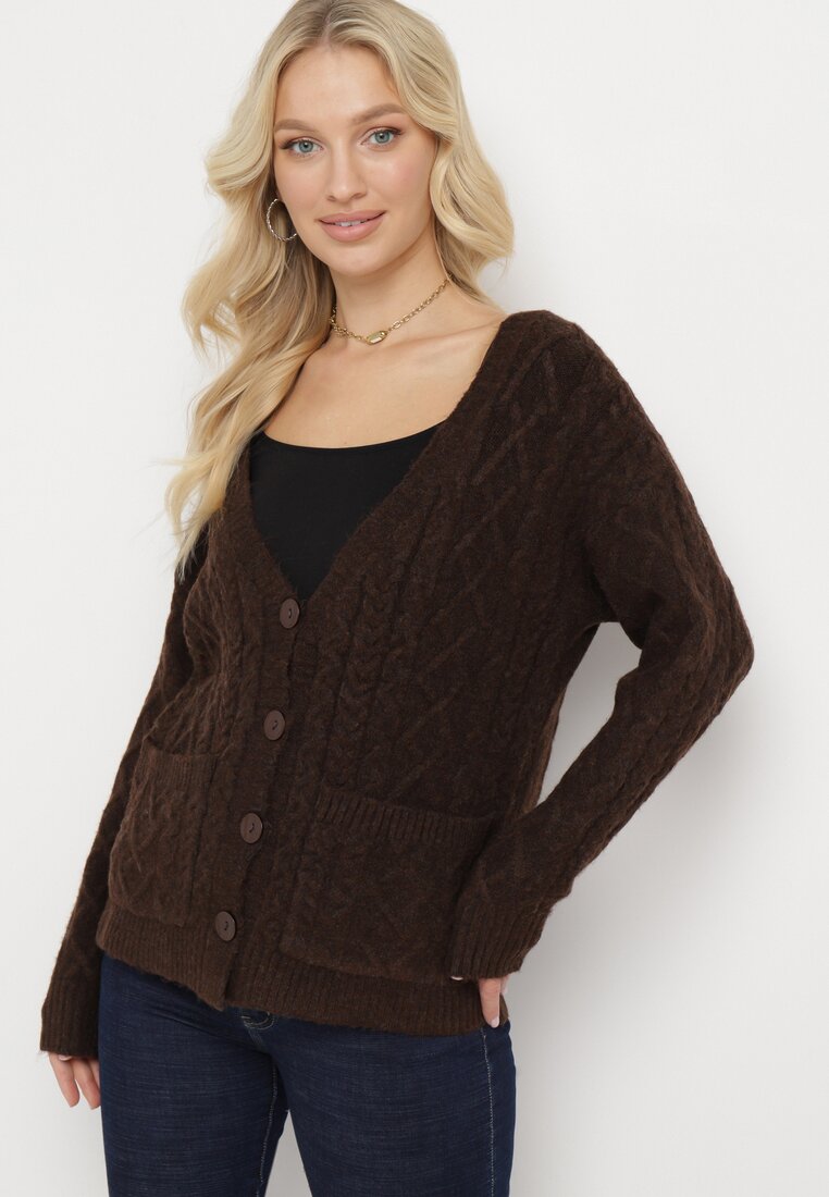 Cardigan Maro închis