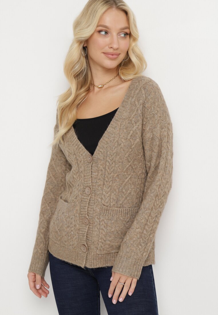 Cardigan Bej