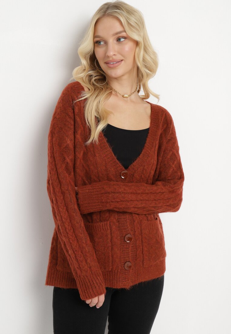 Cardigan Bordo