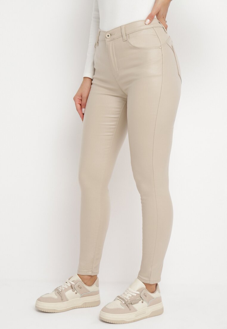 Pantaloni Bej închis