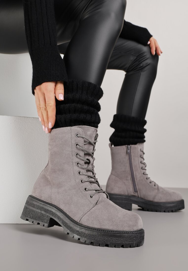Botine Gri