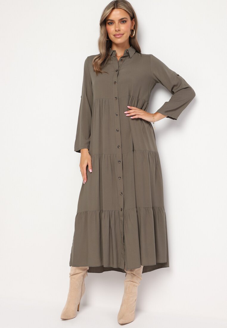 Rochie Verde închis