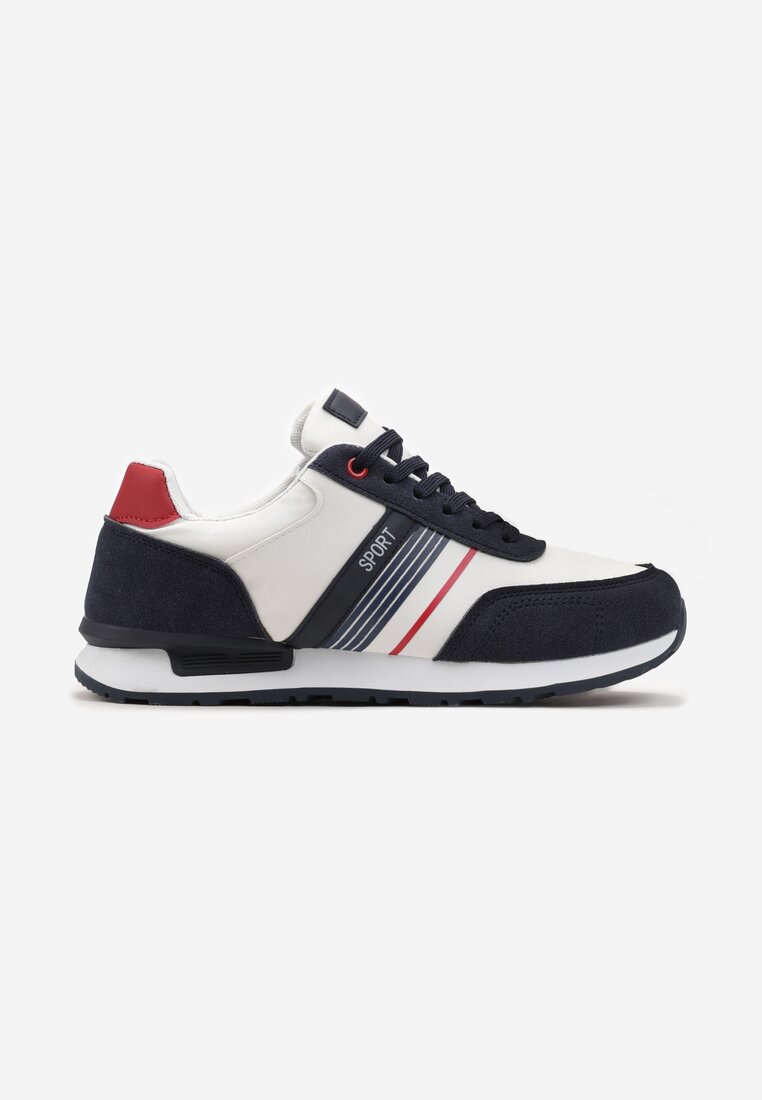 Pantofi sport Alb cu albastru