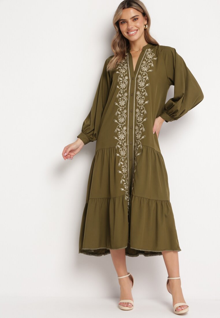 Rochie Verde închis
